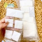 Bông gòn tiệt trùng lau mắt vệ sinh cho bé (size 3x3cm) - Image 2