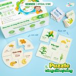 Đồ chơi giáo dục Ghép hình Kennen đánh vần / kỹ năng sống/ vòng đời sự sống cho bé - Image 4