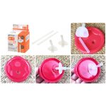 [Tặng cọ rửa ống hút] Cốc bình tập uống nước Richell Nhật 3 giai đoạn 150ml cho bé (nhiều mẫu) - Image 6