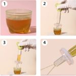 Dụng cụ ống bóp bón thuoc /sữa hình ếch cho bé có đầu silicon mềm kèm hộp đựng - Image 5