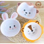 Bát ăn dặm Honper hình thú bằng nhựa melamine cho bé - Image 2