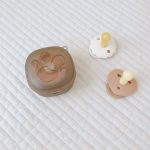 Hộp đựng ti giả / ty ngậm mẫu chân gấu trong suốt style HQ cho bé - Image 6