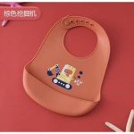 Yếm ăn dặm silicon Honper mẫu Hình Thú xinh cho bé - Image 3