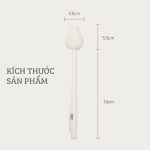 (Tách lẻ) Set 5 cọ nhỏ mút xốp bọt biển TGM 2 trong 1 dùng rửa bình sữa kiêm cọ núm ti - Image 4