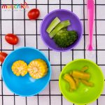 [Lẻ 2c/ Set 4c] Bát / chén nhựa Munchkin cho bé ăn dặm size cỡ lớn - Image 3