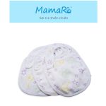 [Tách lẻ 1 cái] Yếm vải Mamaru quai tròn cho bé ăn dặm