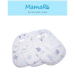 [Tách lẻ 1 cái] Yếm vải Mamaru quai tròn cho bé ăn dặm - Image 2