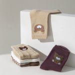 Set 5 đôi vớ / tất hình gấu style Vintage HQ cho bé nhiều mẫu dễ phối đồ - Image 5