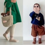 Set 5 đôi vớ / tất hình gấu style Vintage HQ cho bé nhiều mẫu dễ phối đồ - Image 6