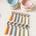 Thìa Muỗng Nĩa Dĩa inox hình Bí ngô Bar-rot cho bé ăn dặm - Image 5