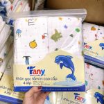 Khăn tắm gạc 4 lớp Fany in hình dễ thương cho bé (2 loại) - Image 3