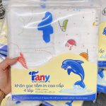 Khăn tắm gạc 4 lớp Fany in hình dễ thương cho bé (2 loại) - Image 4