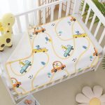 Tấm lót chống thấm mặt vải cotton lụa 3 lớp kích thước 50x70cm - Image 3