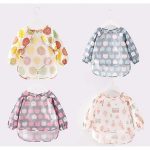 Áo yếm ăn dặm Mastela dài tay cho bé size 6-36 tháng tuổi