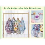 Áo yếm ăn dặm Mastela dài tay cho bé size 6-36 tháng tuổi - Image 2