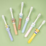 Bàn chải đánh răng HÌNH THÚ 6 mẫu HK2304 sợi lông cho bé - Image 4