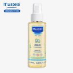 Dầu massage Mustela cho trẻ sơ sinh và em bé Baby Oil 100ml - Image 2
