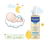 Dầu massage Mustela cho trẻ sơ sinh và em bé Baby Oil 100ml - Image 6