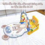 Thảm đàn nhạc Honper cho bé nằm chơi từ sơ sinh size đại tặng kèm gối - Image 4