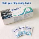 [Có tách lẻ] Gạc lau răng miệng Sachi vệ sinh cho bé từ 0m+ (hộp 30 gói) - Image 4
