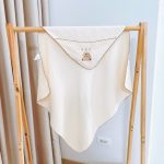 [có mẫu Rồng] Ủ choàng đón bé Monona thêu vải waffle (mnn055) - Image 6