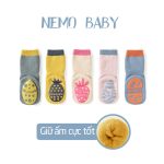 Vớ Tất trẻ em Nemo baby hình hoa quả chống trượt cho bé - Image 2
