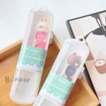 Đũa tập ăn hình Gấu Thỏ Honper HP124 có hộp đựng xịn xò cho bé - Image 4