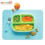 Khay ăn chia ngăn Munchkin (lẻ và set 2) chống trượt cho bé ăn dặm - Image 2