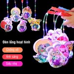 Đồ chơi Lồng đèn trung thu DIY tự lắp ráp nhựa PVC kèm pin - Image 6