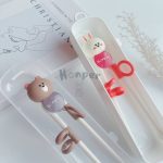 Đũa tập ăn hình Gấu Thỏ Honper HP124 có hộp đựng xịn xò cho bé - Image 5