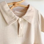 Đầm thun cổ polo thanh lich nhẹ nhàng cho bé gái phù hợp đi chơi đi học - Image 2