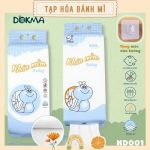 [Tặng móc treo] Khăn mềm Dokma Khăn khô đa năng túi 500g dạng rút tiện lợi vệ sinh bé
