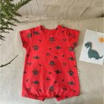 Bodysuit đùi có tay chất vải cotton co giãn 4 chiều cho bé dưới 2 tuổi - Image 3