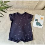 Bodysuit đùi có tay chất vải cotton co giãn 4 chiều cho bé dưới 2 tuổi - Image 4