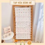 Khăn tắm sợi tre Monona chất liệu organic cao cấp mềm mịn cho bé có hộp giấy (set 1 - set 2)