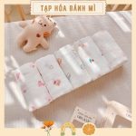 Khăn tắm sợi tre Monona chất liệu organic cao cấp mềm mịn cho bé có hộp giấy (set 1 - set 2) - Image 2