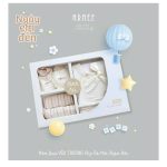 Set quà tặng quần áo phụ kiện HRNEE Bình An 6 món cho bé từ sơ sinh - Image 4