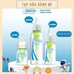 [hàng Mỹ] Bình sữa Dr. Brown's cổ hẹp (cổ thường) option plus cho bé