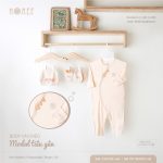 [Sale mẫu lỗi] Body dài HRNEE cài chéo khủng long vải modal tiêu gân - Image 3