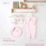 [Sale mẫu lỗi] Body dài HRNEE cài chéo khủng long vải modal tiêu gân - Image 6