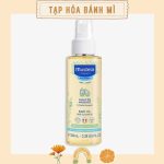 Dầu massage Mustela cho trẻ sơ sinh và em bé Baby Oil 100ml