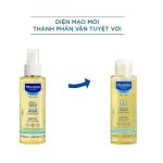 Dầu massage Mustela cho trẻ sơ sinh và em bé Baby Oil 100ml - Image 3