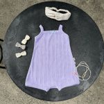 Bodysuit Body 2 dây cho bé gái nhỏ 0-1 tuổi mặc mùa hè chất thun cotton thông hơi dễ thương - Image 4