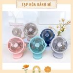 Quạt sạc tích điện Honper pin 10.000mah xoay 720 độ tiện dụng cho bé