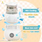 Bình đun nước pha sữa thông minh Moaz BéBé MB–002 khử clo, pha sữa, pha trà - Image 4