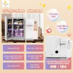 Máy tiệt trùng sấy khô UVC và đun nước thông minh Moaz BéBé MB–104 - Image 4