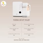 Máy tiệt trùng sấy khô UVC và đun nước thông minh Moaz BéBé MB–104 - Image 6