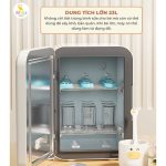 Máy tiệt trùng và sấy khô bình sữa Moaz BéBé MB-073 bằng UVC và ion nước Nanoe, dung tích 23 lít - Image 2