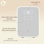 Máy tiệt trùng và sấy khô bình sữa Moaz BéBé MB-073 bằng UVC và ion nước Nanoe, dung tích 23 lít - Image 6