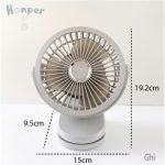Quạt sạc tích điện Honper pin 10.000mah xoay 720 độ tiện dụng cho bé - Image 6